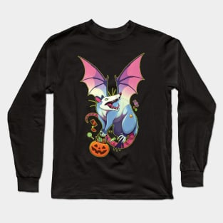 Trick or Treat Opossum Long Sleeve T-Shirt